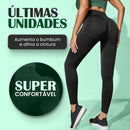 [PREÇO DIRETO DA FÁBRICA] Kit 5 Calças Legging - Aumenta Bumbum e Afina Cintura + BRINDE