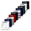 (PROMOÇÃO BLACK FRIDAY) Kit 12 Cuecas Boxer Masculina Microfibra Com Forro Adulto Lisa E Estampada + BRINDE