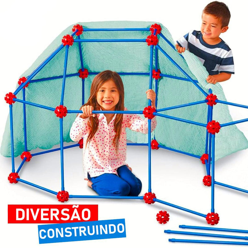 Kit de construção Cabana Mágica + Lona de brinde (PROMOÇÃO EXCLUSIVA)