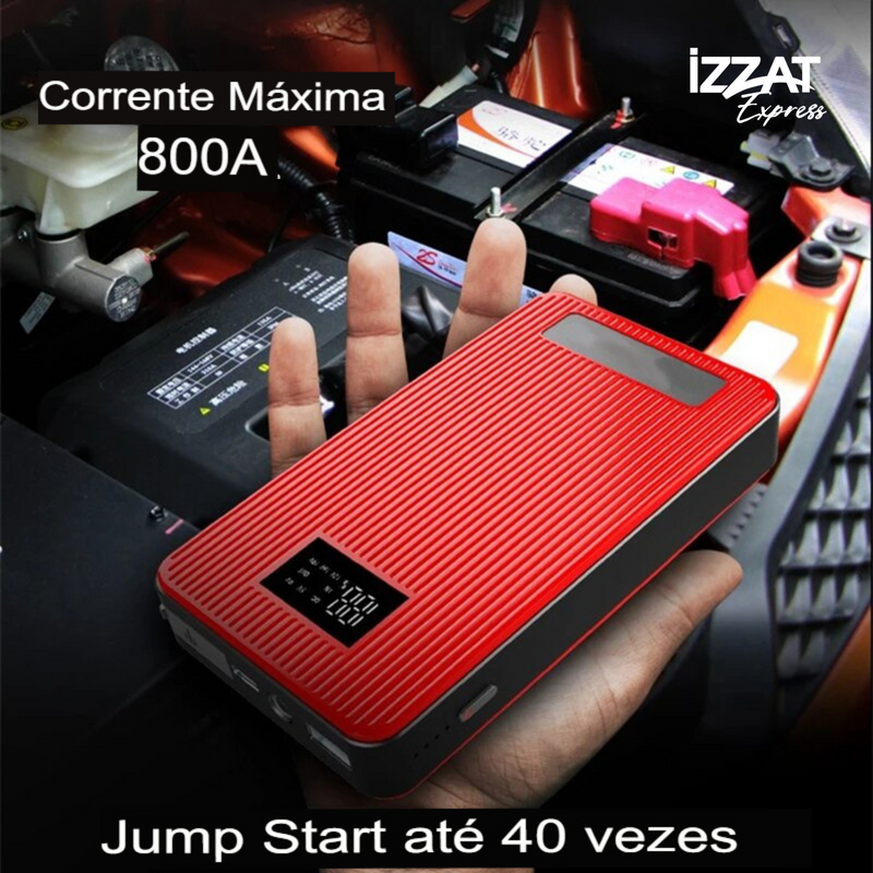 Car Power Tazzi™ - Auxiliar de Partida com 12v e 20000mah