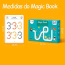 Caderno de Traço e Desenho Infantil - Magic Book + (BRINDE)