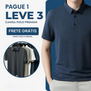 (COMPRE 1 LEVE 3) Camisa Polo Fresh Premium + Brinde + Frete grátis