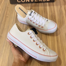 [PROMOÇÃO EXCLUSIVA - Últimas Unidades] Tênis All Star Branco Rose Feminino Premium