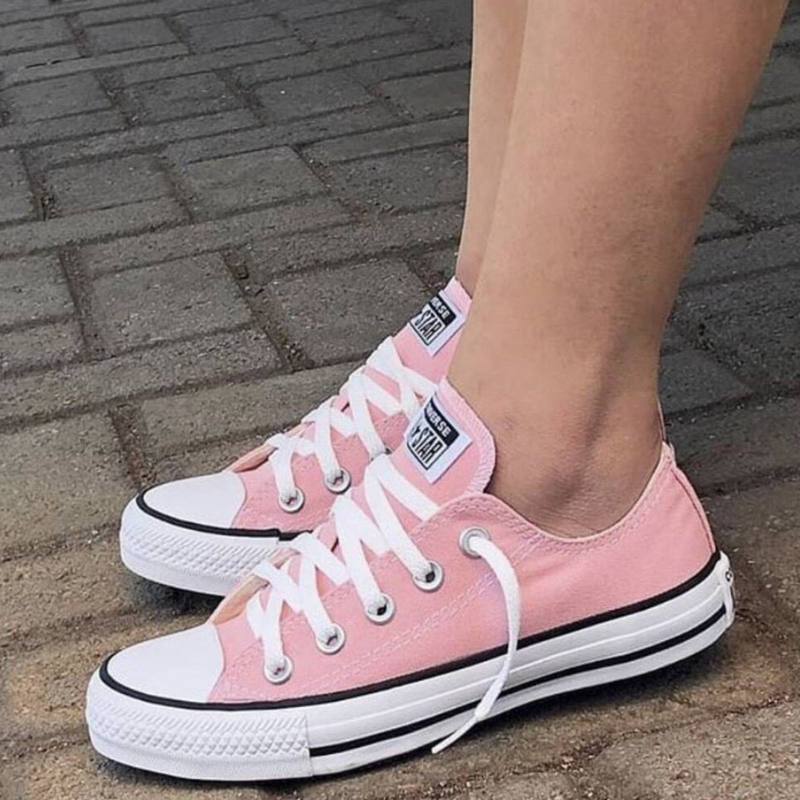 All star rosa feminino outlet