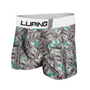 (PROMOÇÃO BLACK FRIDAY) Kit 12 Cuecas Boxer Masculina Microfibra Com Forro Adulto Lisa E Estampada + BRINDE