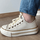 [PROMOÇÃO EXCLUSIVA - Últimas Unidades] Tênis All Star Areia Plataforma Courino Feminino Premium