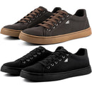 Kit 2 Pares de Tênis Casual Masculino Sapatênis Touroboots com Cadarço Cano Médio
