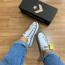 [PROMOÇÃO DE VERÃO - Últimas Unidades] Tênis All Star Branco Courino Feminino Premium