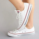 [PROMOÇÃO DE VERÃO - Últimas Unidades] Tênis All Star Feminino Chuck Taylor Branco Courino Premium