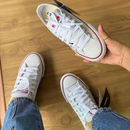 [PROMOÇÃO DE VERÃO - Últimas Unidades] Tênis All Star Feminino Chuck Taylor Branco Courino Premium