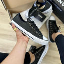 [PROMOÇÃO EXCLUSIVA - Últimas Unidades] Tênis All Star Preto Courino Feminino Premium