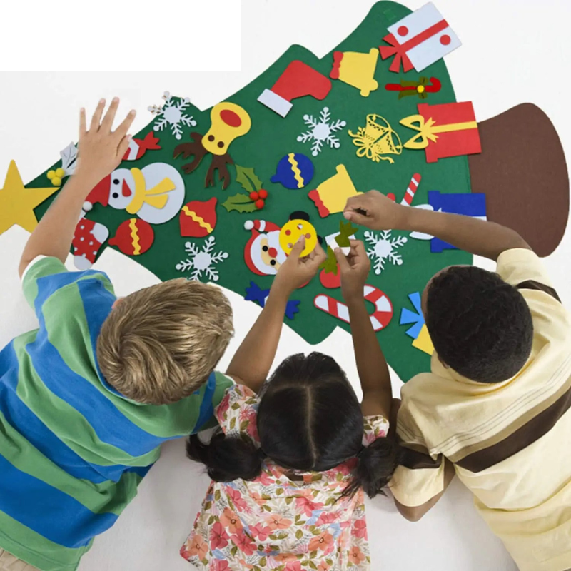 Árvore de Natal Criativa Montessori