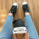 [PROMOÇÃO EXCLUSIVA - Últimas Unidades] Tênis All Star Preto Courino Feminino Premium