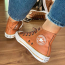 [PROMOÇÃO EXCLUSIVA - Últimas Unidades] Tênis All Star Caramelo Courino Feminino Premium