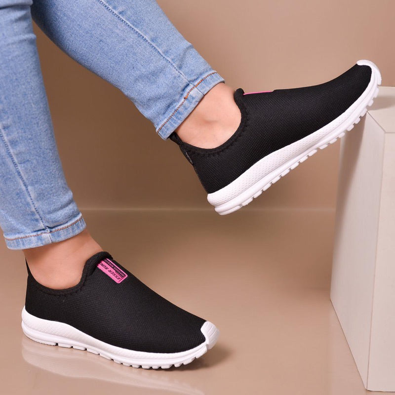 [PROMOÇÃO EXCLUSIVA - Últimas Unidades] Tênis Meia Feminino Slip On Casual Ortopédico