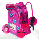 [PROMOÇÃO - Últimas Unidades] Mochila Escolar Infantil Menina Bolsa Impermeável