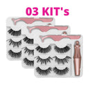 [PROMOÇÃO EXCLUSIVA - Últimas Unidades] Kit Cílios + Delineador Magnético