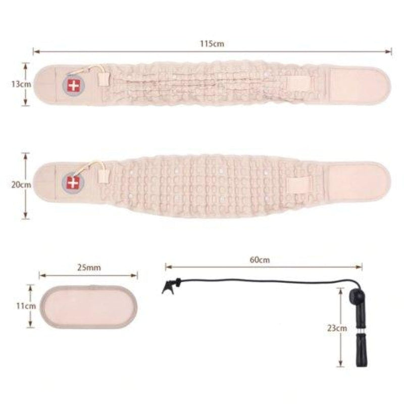 Cinta Inflável - Alívio Imediato Dores na Lombar