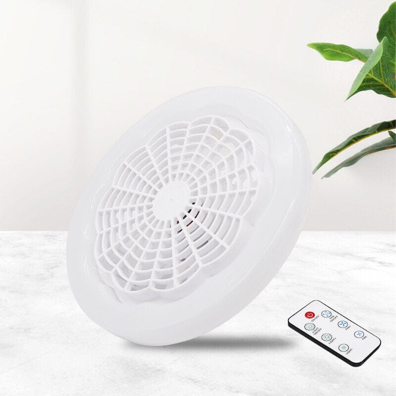 Ventilador Lâmpada Turbo Led 2 em 1 [ULTRA POTENTE]