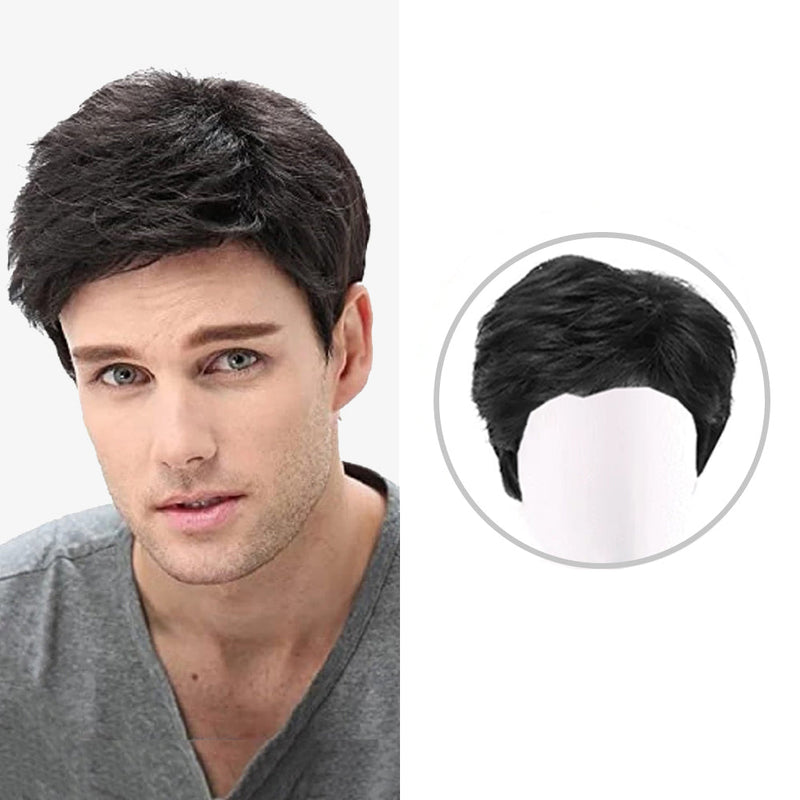 Peruca Masculina Ultrarrealista HairStyle (Novo)