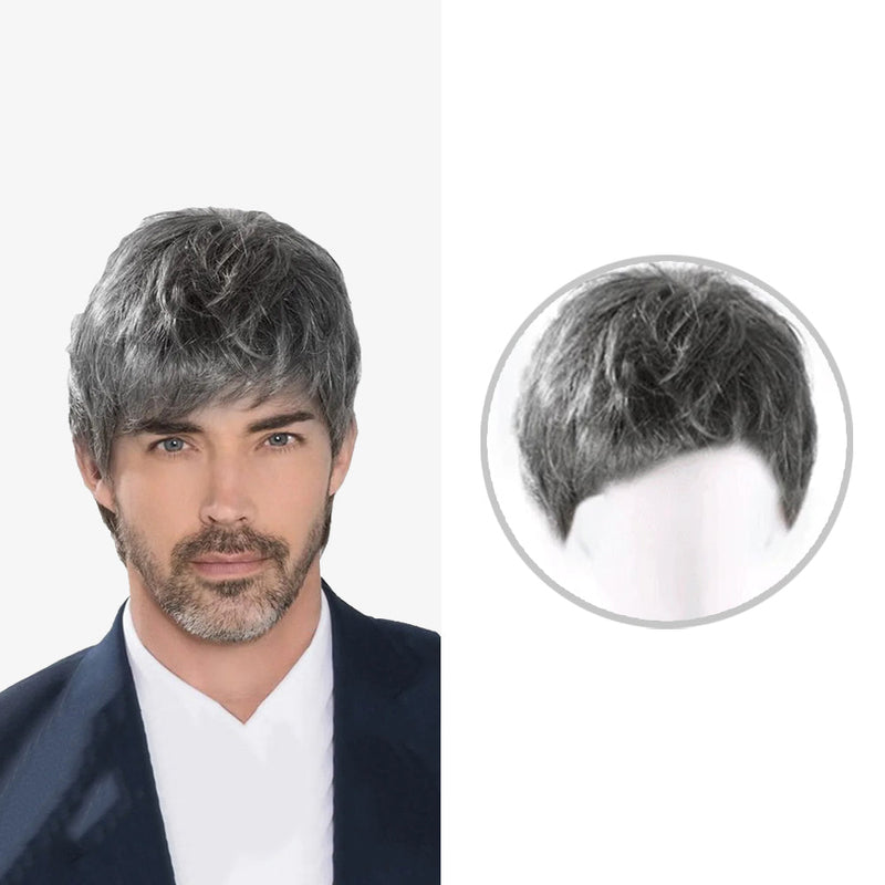 Peruca Masculina Ultrarrealista HairStyle (Novo)