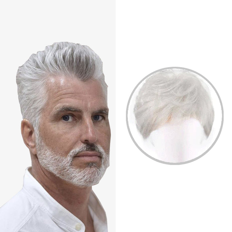 Peruca Masculina Ultrarrealista HairStyle (Novo)