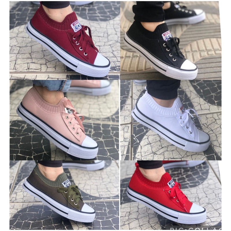 [PROMOÇÃO EXCLUSIVA - Últimas Unidades] Tênis All Star Meia Feminino Premium