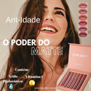 Batom Anti-Idade MATTE Longa Duração Handaiyan - Compre 3 Leve 6 / Oferta válida Apenas Hoje